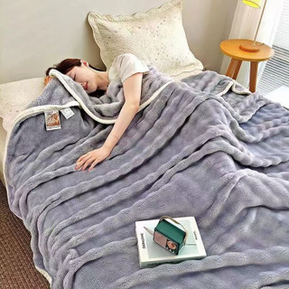 خرید پتو خرگوشی وارداتی ۲ نفره ۲۰۰×۲۳۰ | بافت نرم، تراکم بالا و لبههای نوار دوزی